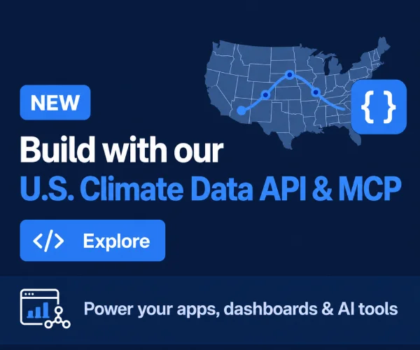 Climate Data MCP server and API for developers